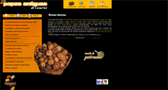 Desktop Screenshot of papasantiguasdecanarias.org